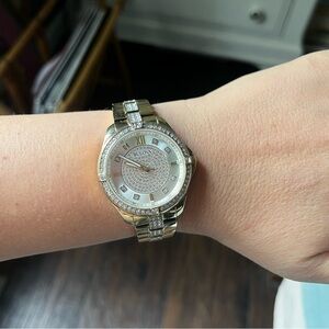 bulova women’s gold wrist watch